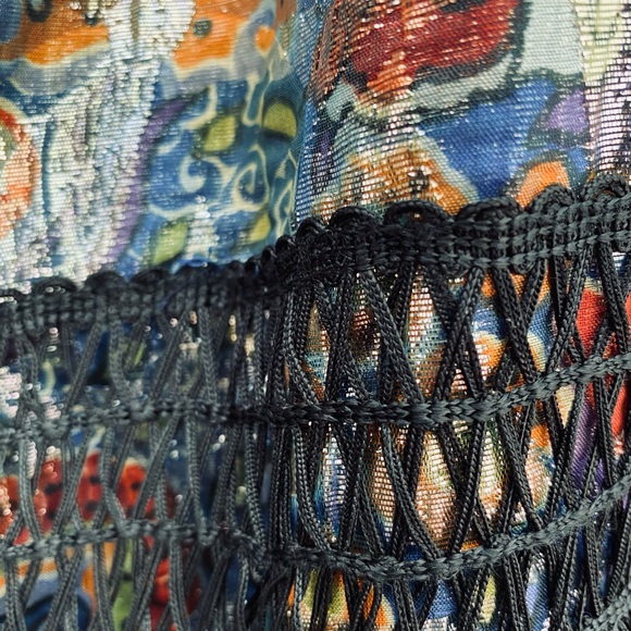 Vintage 60’s | Metallic | Tassle | Women’s Size Medium | Prom | Dress - Picture 9 of 9